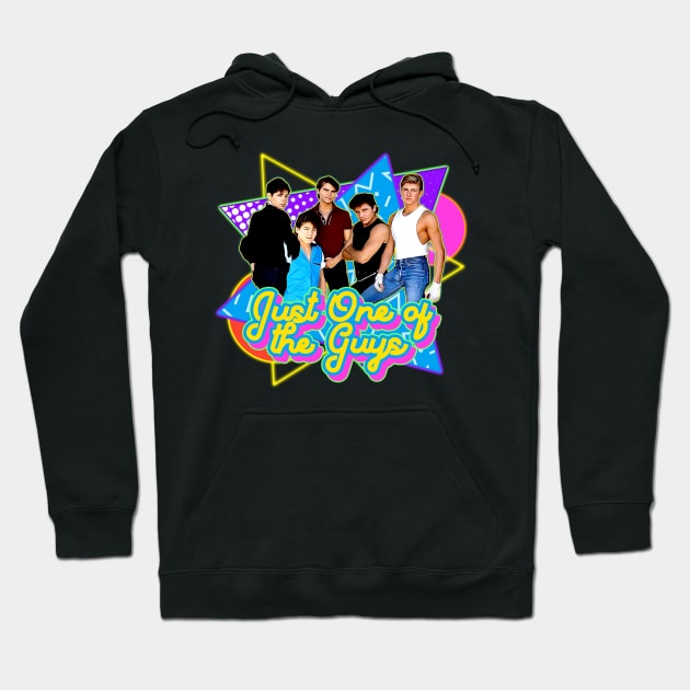 Retro 80s hoodie top